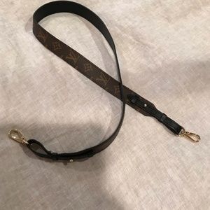 Upcycled Louis Vuitton Shoulder Strap